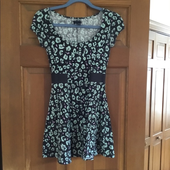 american eagle leopard dress